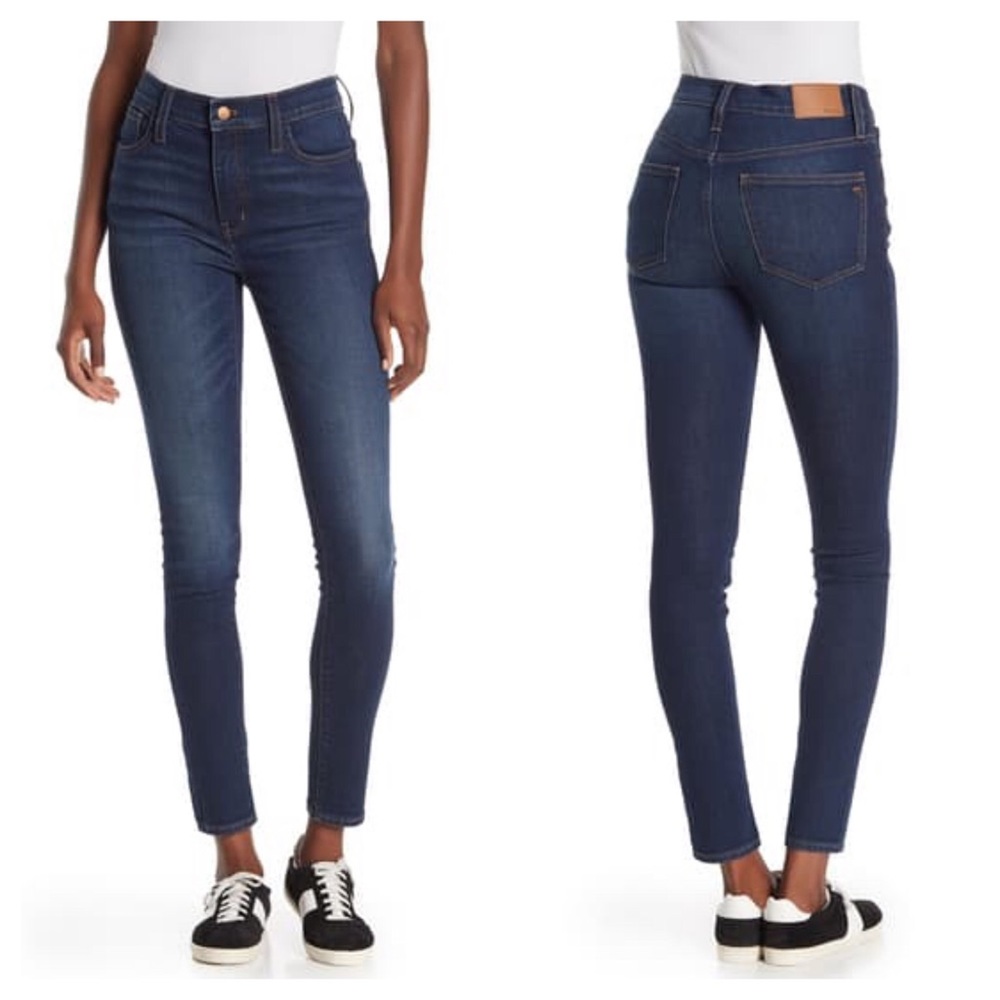 NWT Madewell Plus Dark Wash Mid Rise Jeans